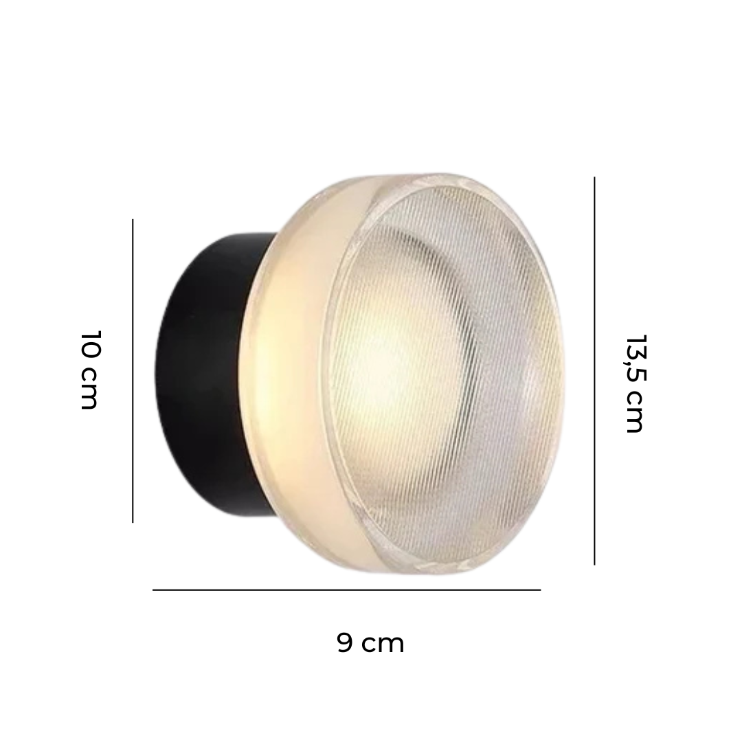 Contemporary Circular LED Wall Light