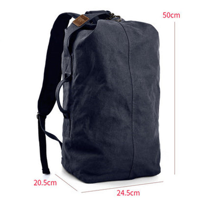Spacious Durable Canvas Hiking Backpack