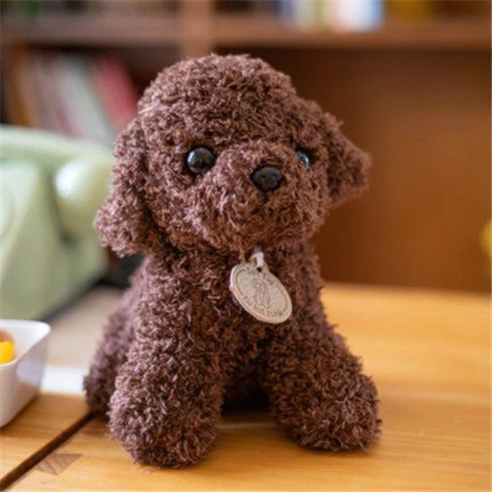 Cuddly Teddy Dog Toy - Soft Plush Friend for Children