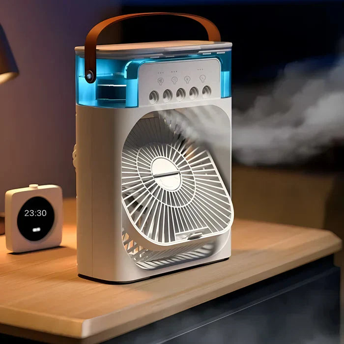 Cooling 3-in-1 Fan with Color Changing LED Light