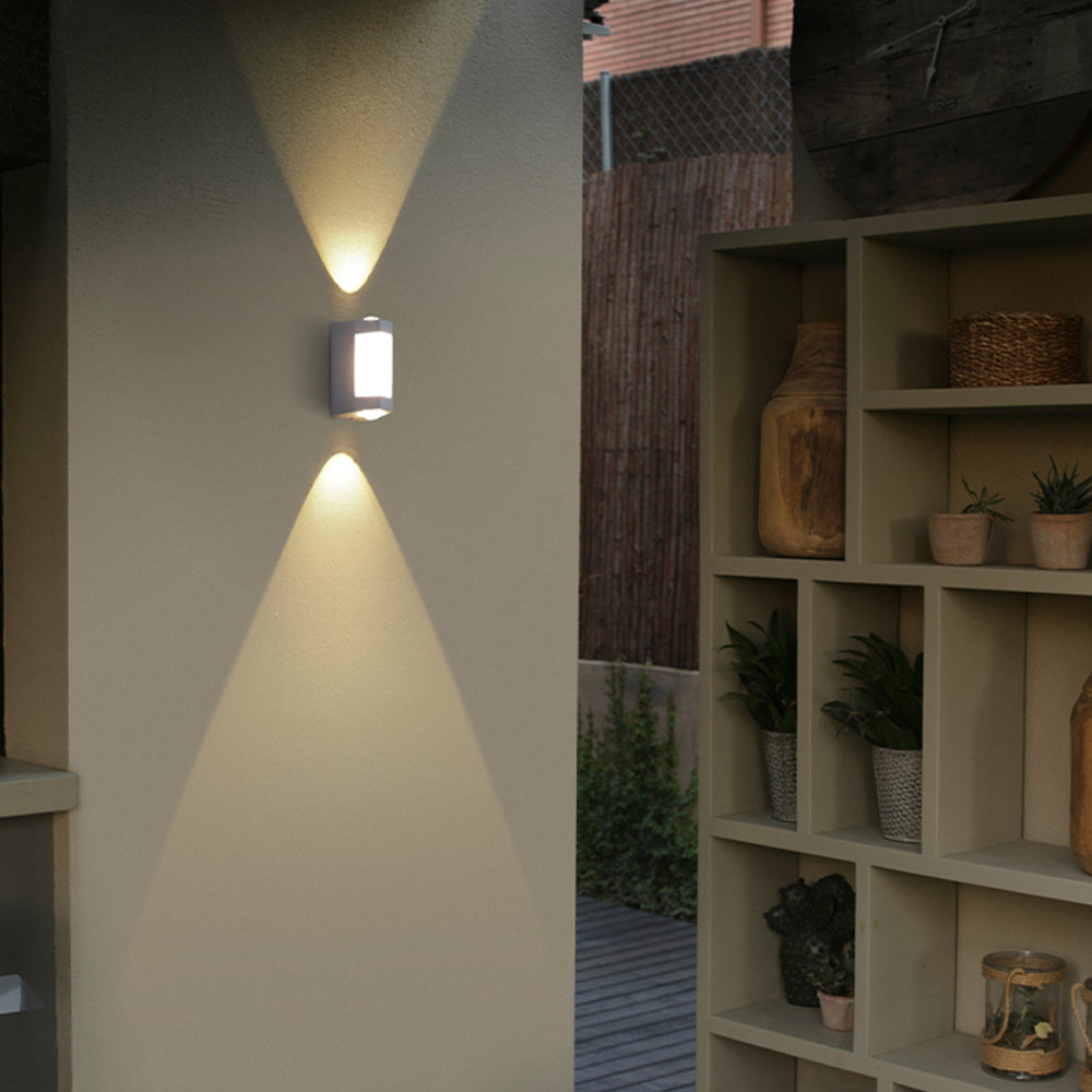 Simple Modern Outdoor LED Wall Sconce Light