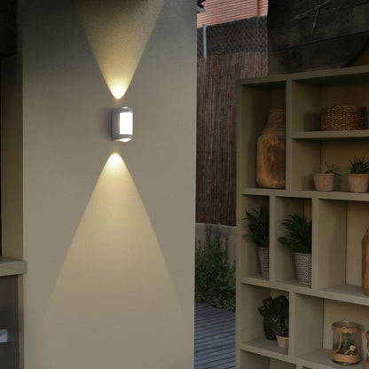 Simple Modern Outdoor LED Wall Sconce Light