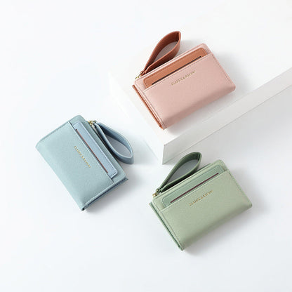 Practical Zip Around Wallet with Multiple Card Pockets