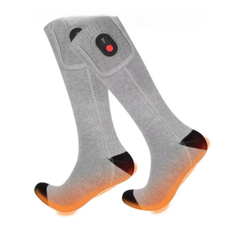 Warm Rechargeable USB Heated Socks for Cold Feet