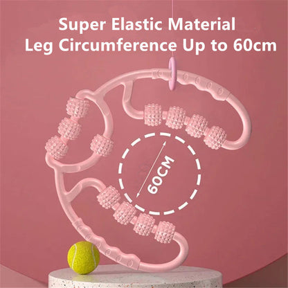 Heated Multi-Roller Leg Massager Clamp