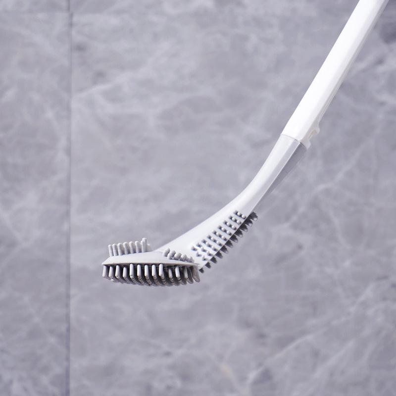 Quick Cleaning Silicone Toilet Brush