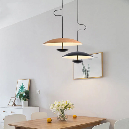 Metallic Hanging Pendant Light