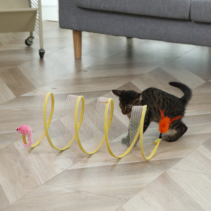 Portable Foldable Kitty Play Tunnel