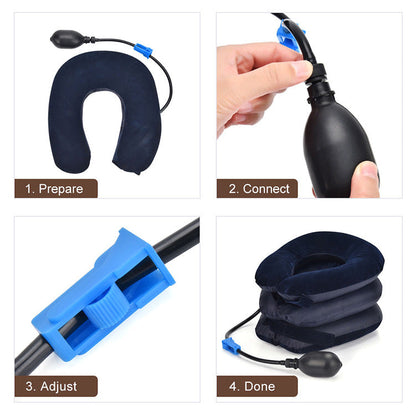Comfortable Cervical Neck Stretching Pillow