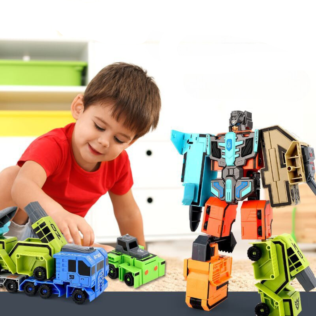 Portable Kids Number Car Toy Set - Fesara