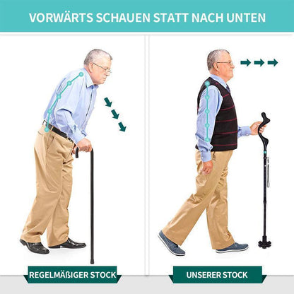 Portable Adjustable Walking Stick