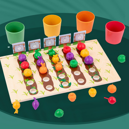 Educational Farm Toys with Colors and Number Learning