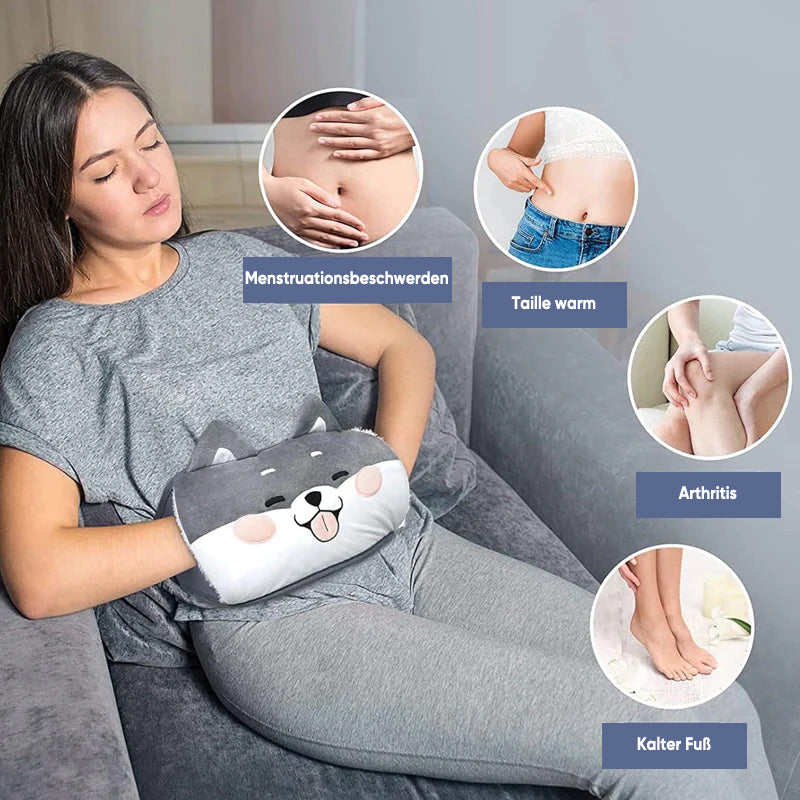 Soft Reusable Heat Wrap Belt for Hot Water Bottle