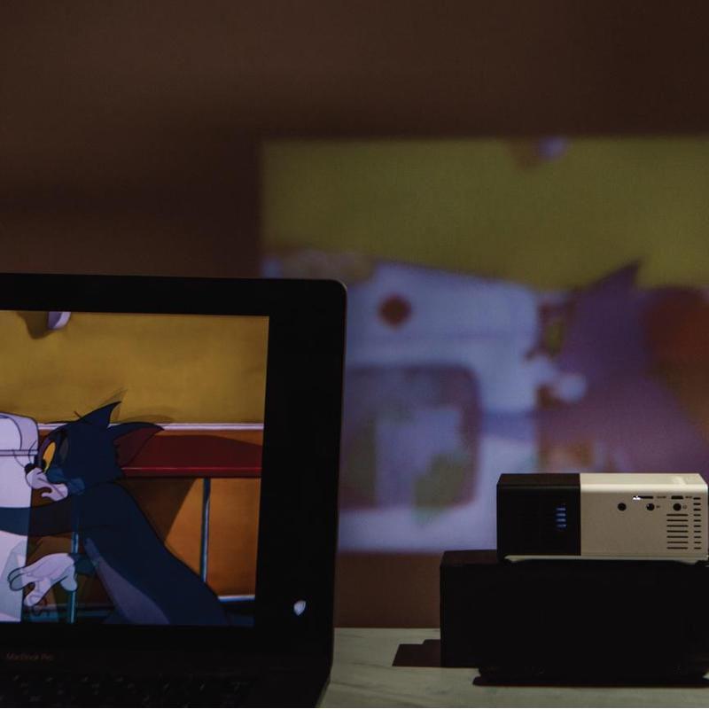 Compact Mini Portable LED Projector