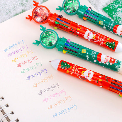 Colorful Holiday Sparkle Pens