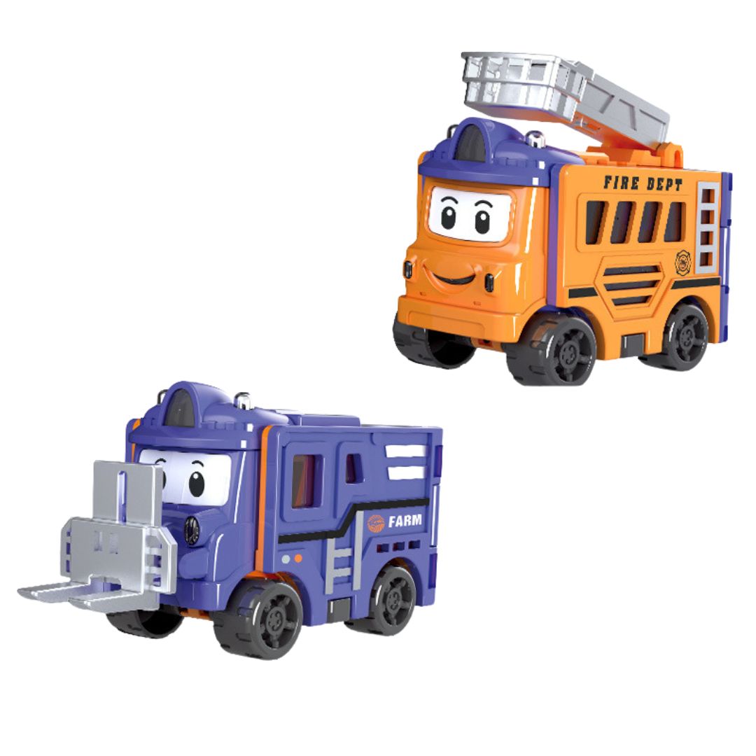 Cool 2 in 1 Convertible Toy Cars