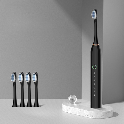 Electric Toothbrush with Replaceable Heads
