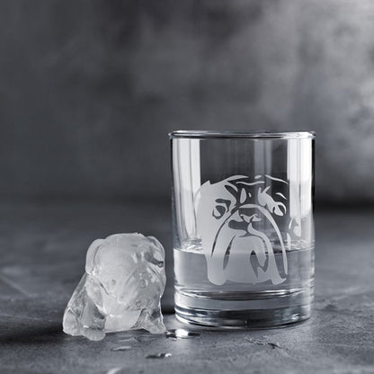 Fun Bulldog Silicone Ice Cube Tray