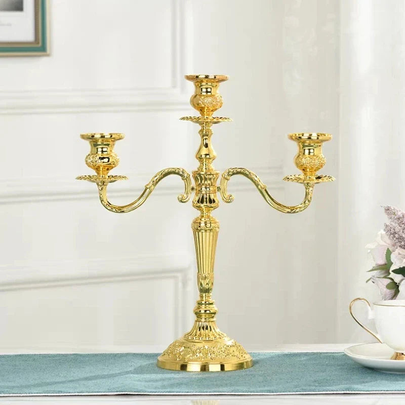 Luxury Gold Candle Holder