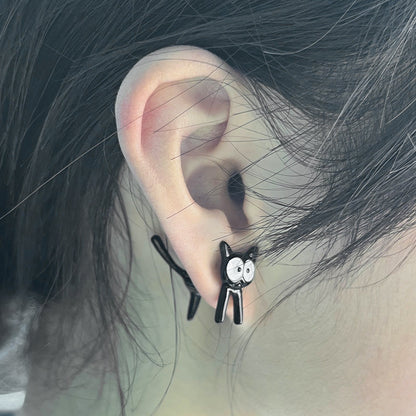 Adorable Cat Stud Earrings