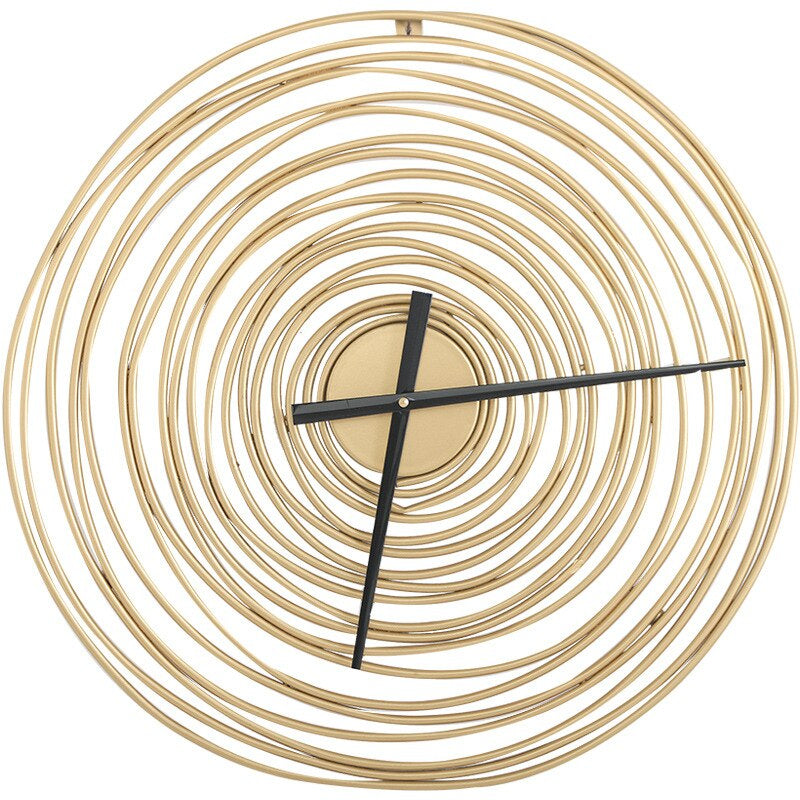 Classic Luxury Gold Wall Clock - Fesara
