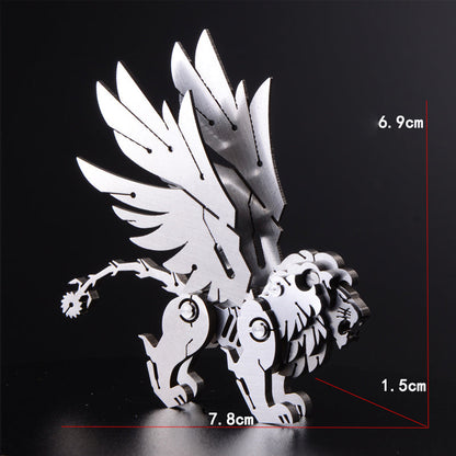 Fun Metal 3D Construction Blocks Toy Set