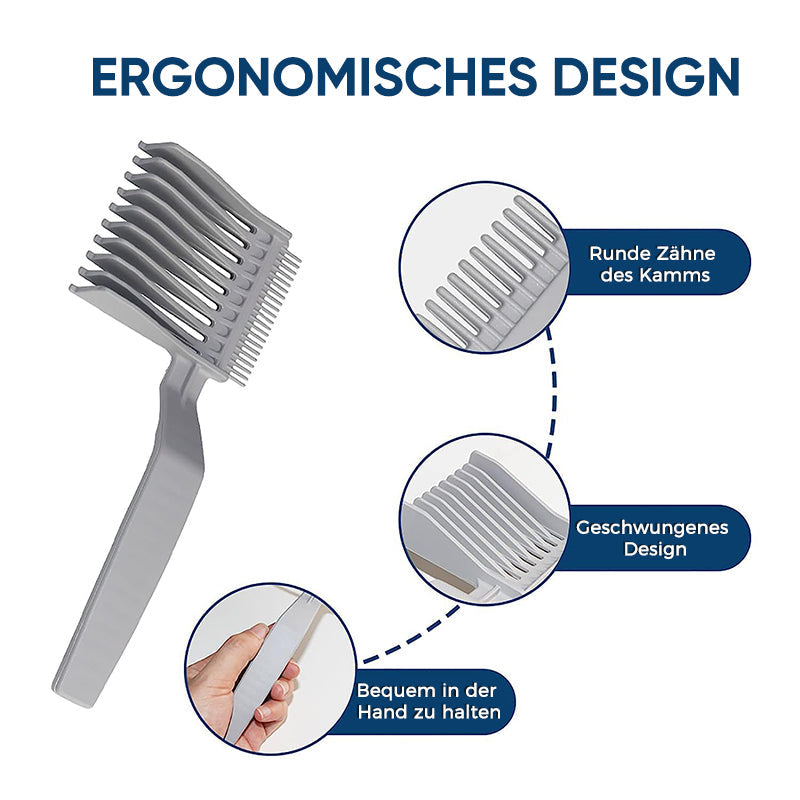 Wide Tooth Men's Hair Comb for Barbers