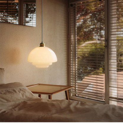 Elegant Clear Glass Hanging Light