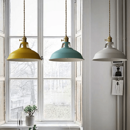 Pretty Pastel Pendant Light Fixture