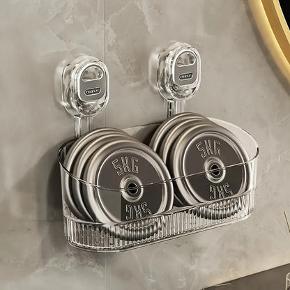 Easy Install Bathroom Suction Cup Storage Container