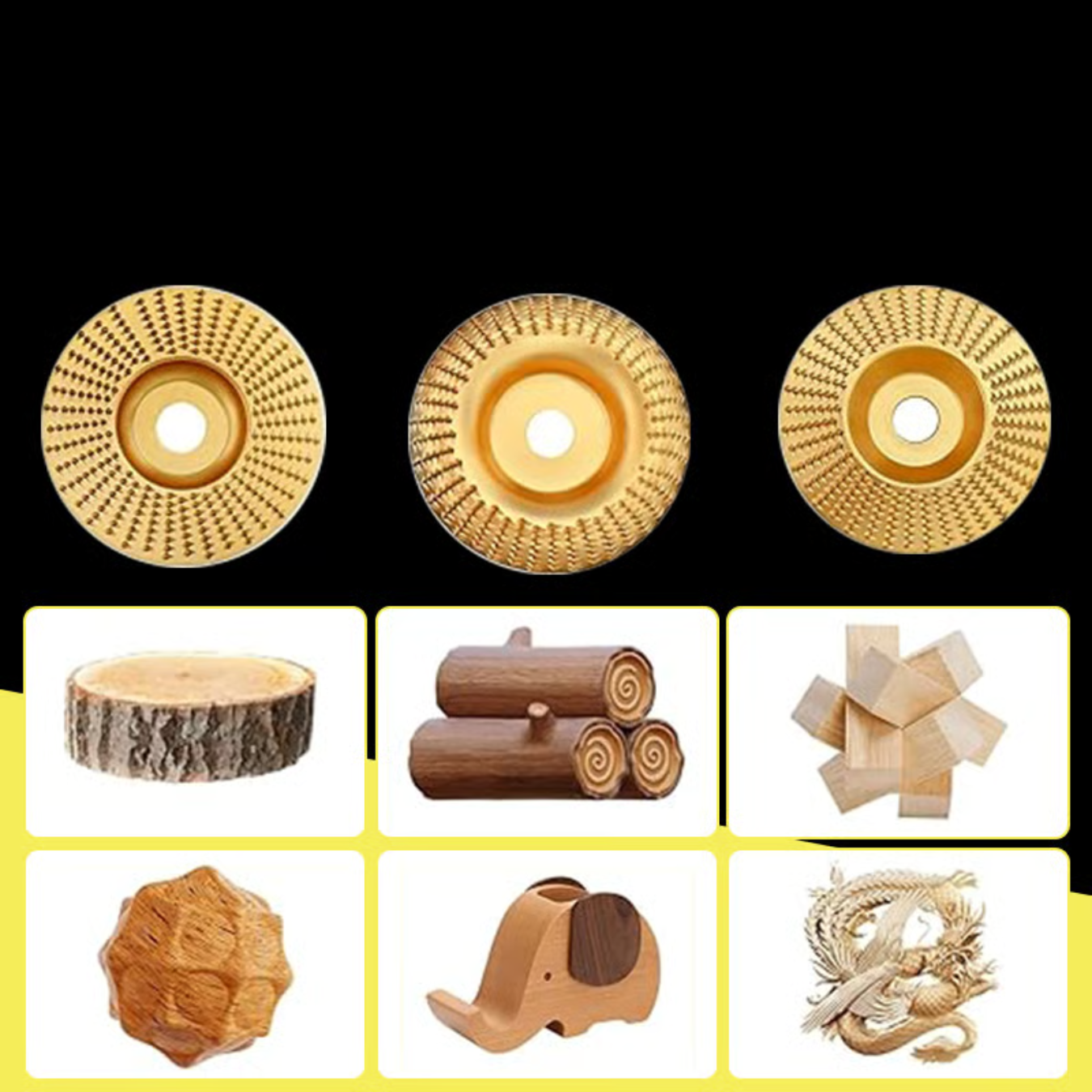 Fesara CarveMaster 3-in-1 Grinding Disc Kit