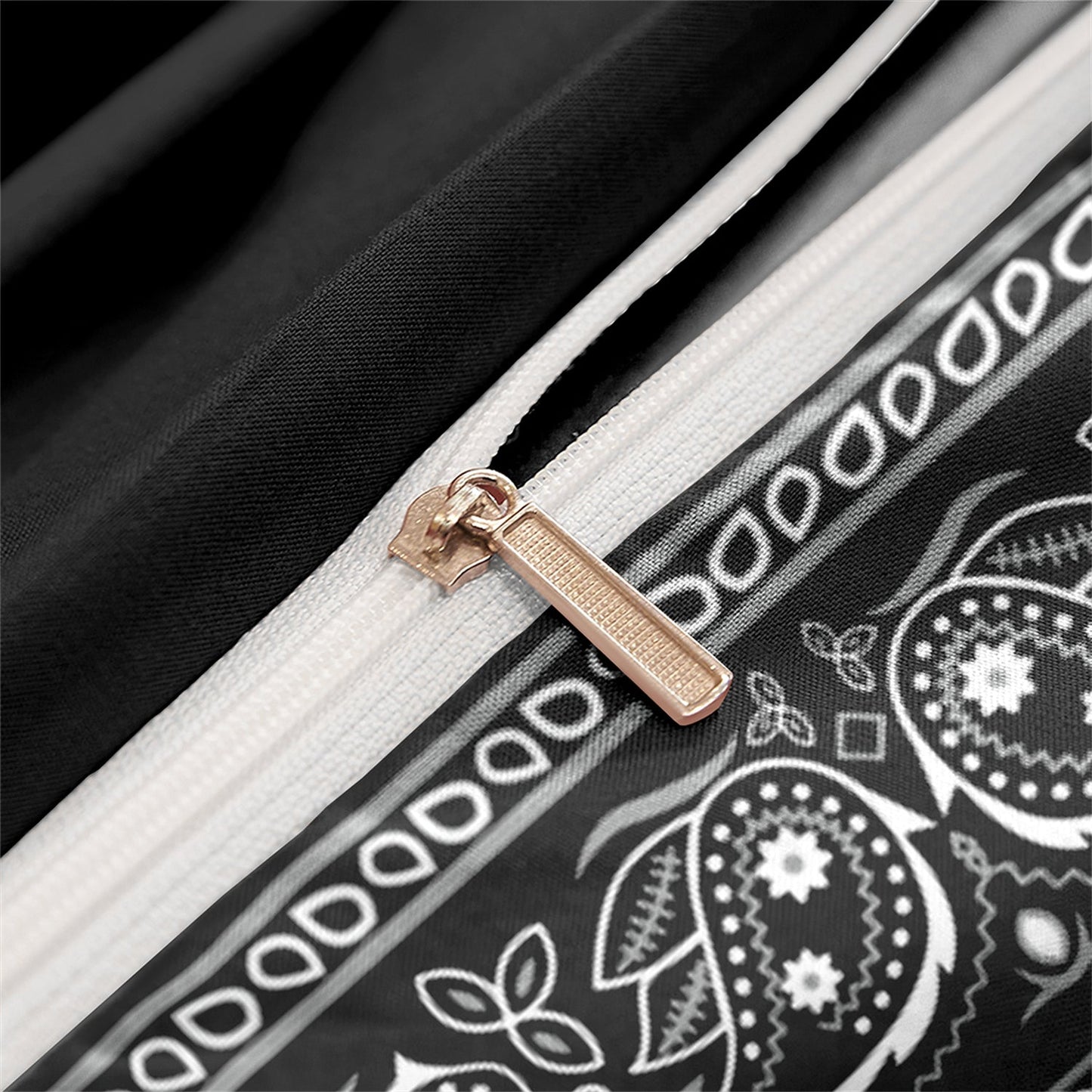 Colorful Floral Pattern Bedding Set