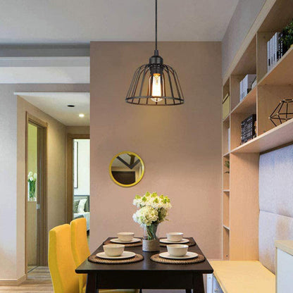 Modern Metal Drop Pendant Light