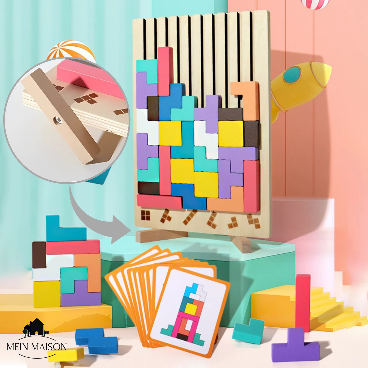 Calming Stress Relief Desk Toy Blocks