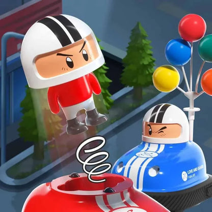 Fun Crash Car Toy with Jumping Action