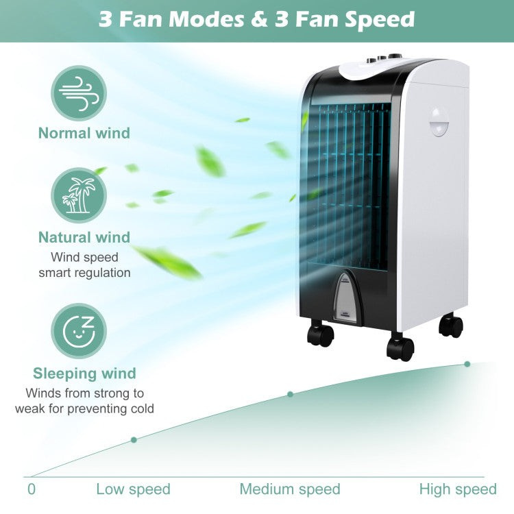 Portable Air Cooler Fan with Filter for Home Use