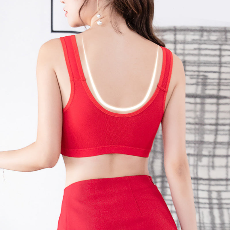 Comfortable Front Closure Soft Breathable Bra