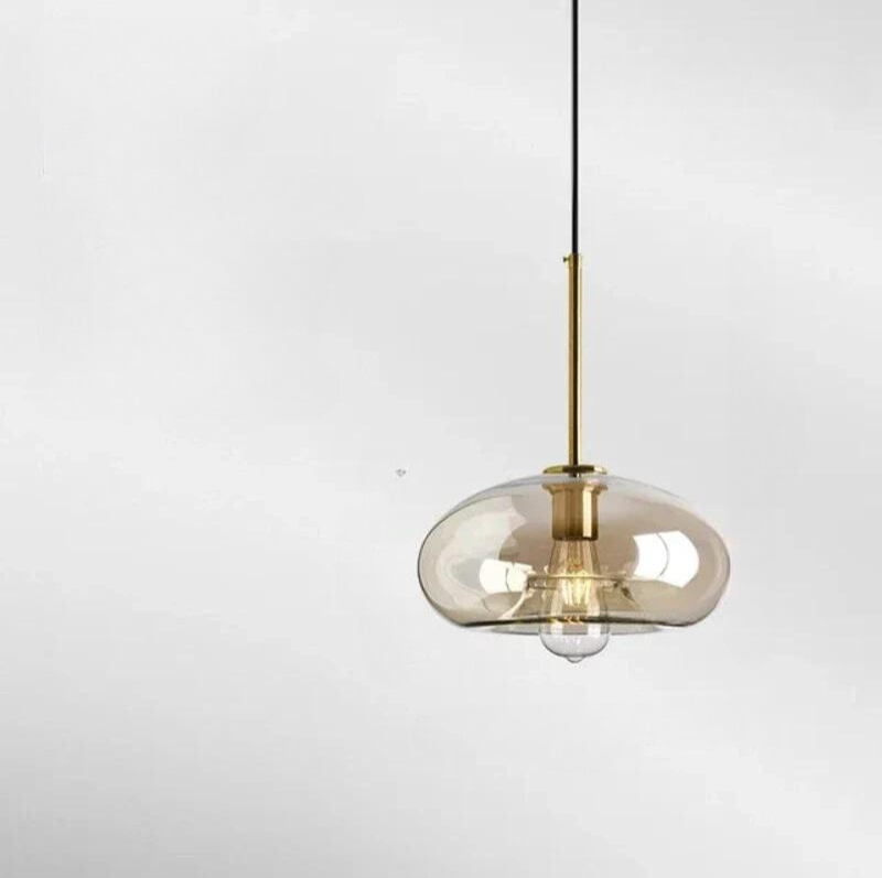 Modern Scandinavian Glass Pendant Lamp