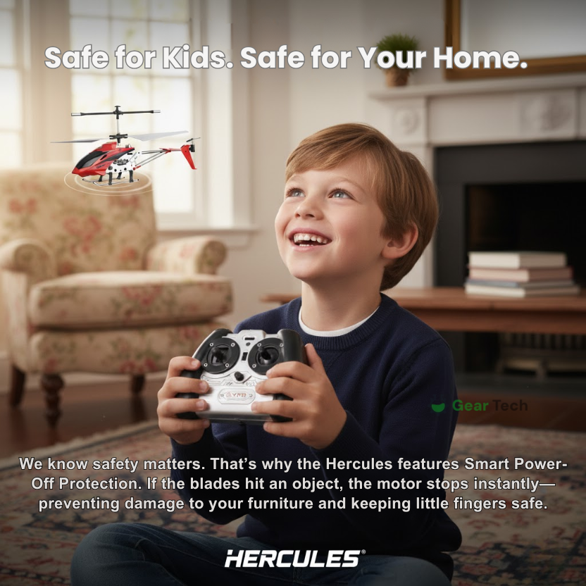 Tough Crash Proof RC Helicopter with LED Lights