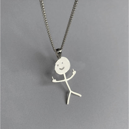 Trendy Funny Pendant Necklace