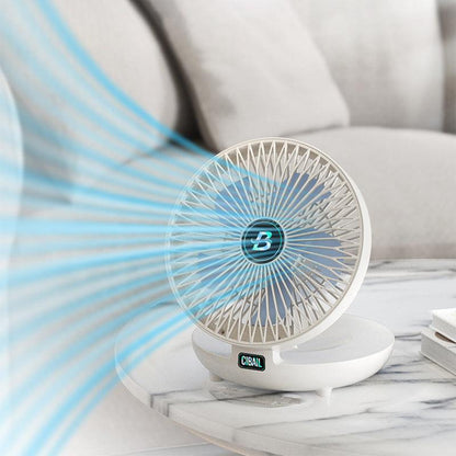 Compact Collapsible Fan - Quiet Personal Air Cooler