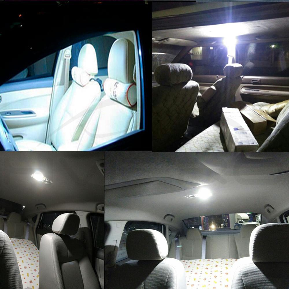 Colorful Car Interior LED Dome Light Kit 10PCS