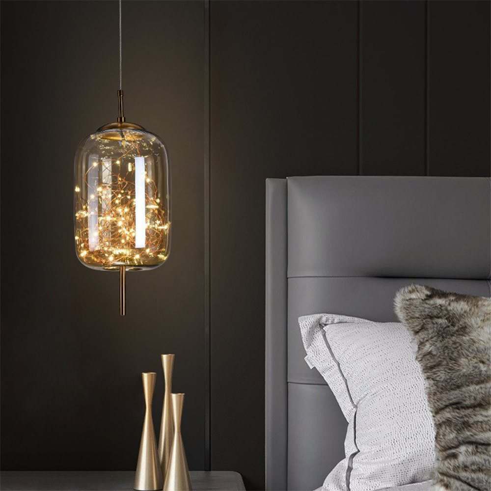 Modern LED Hanging Light Ceiling Fixture