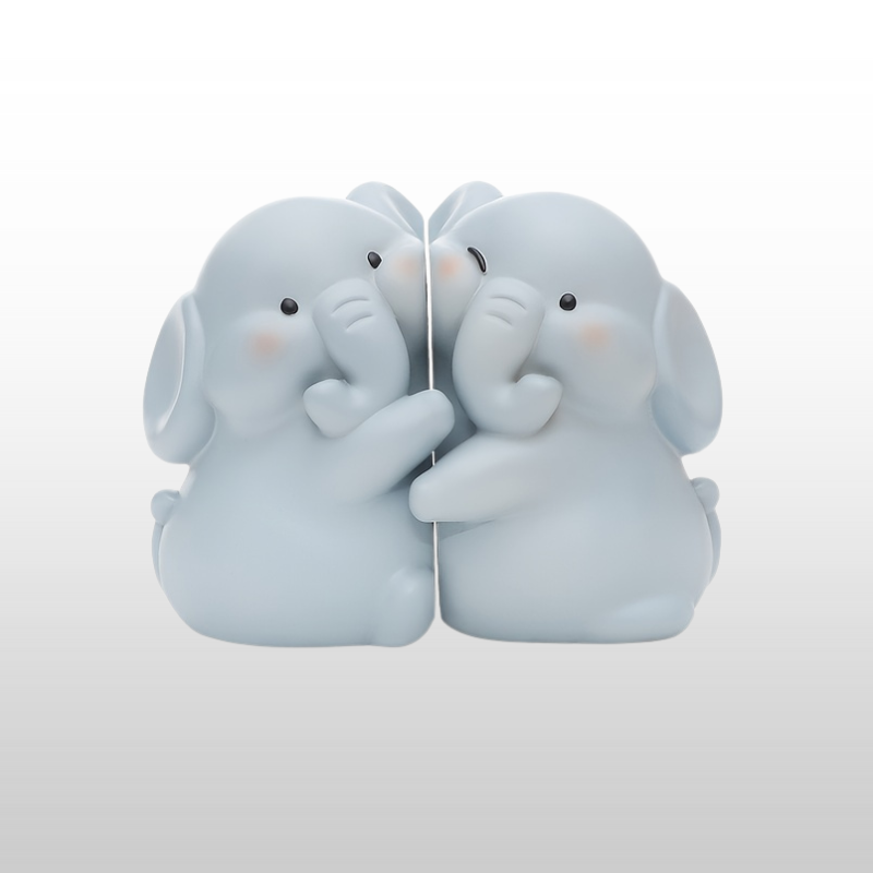 Fun Animal Figurine Book Ends