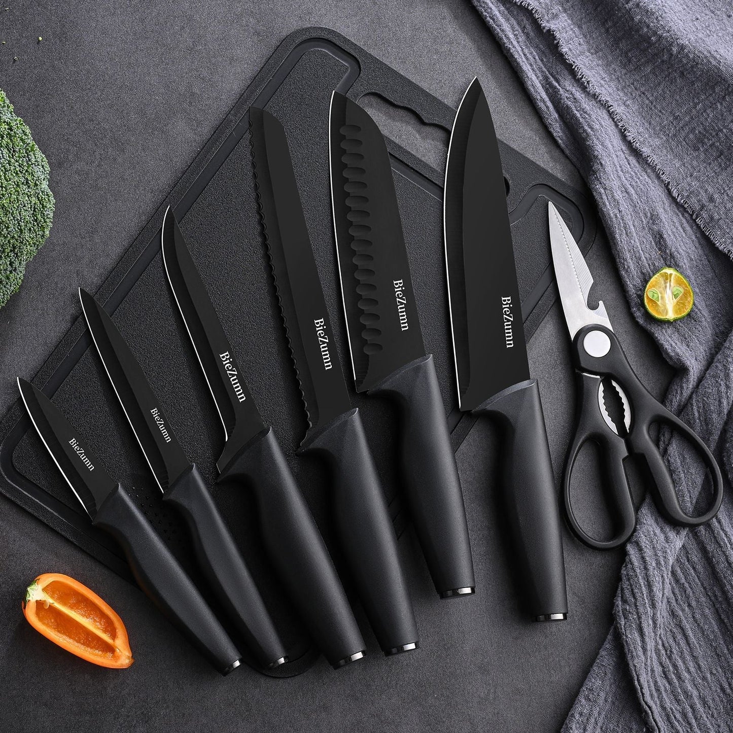 Premium Sharp Kitchen Knife Collection