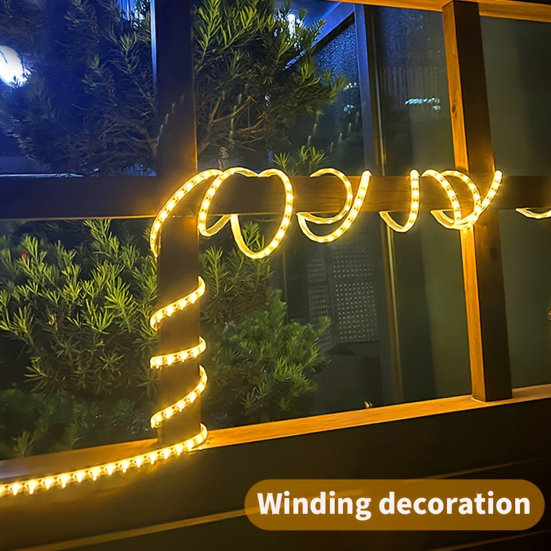 Flexible Outdoor Solar LED Tube Light with Remote