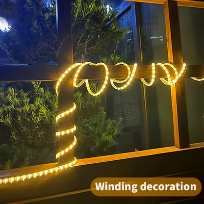 Flexible Outdoor Solar LED Tube Light with Remote