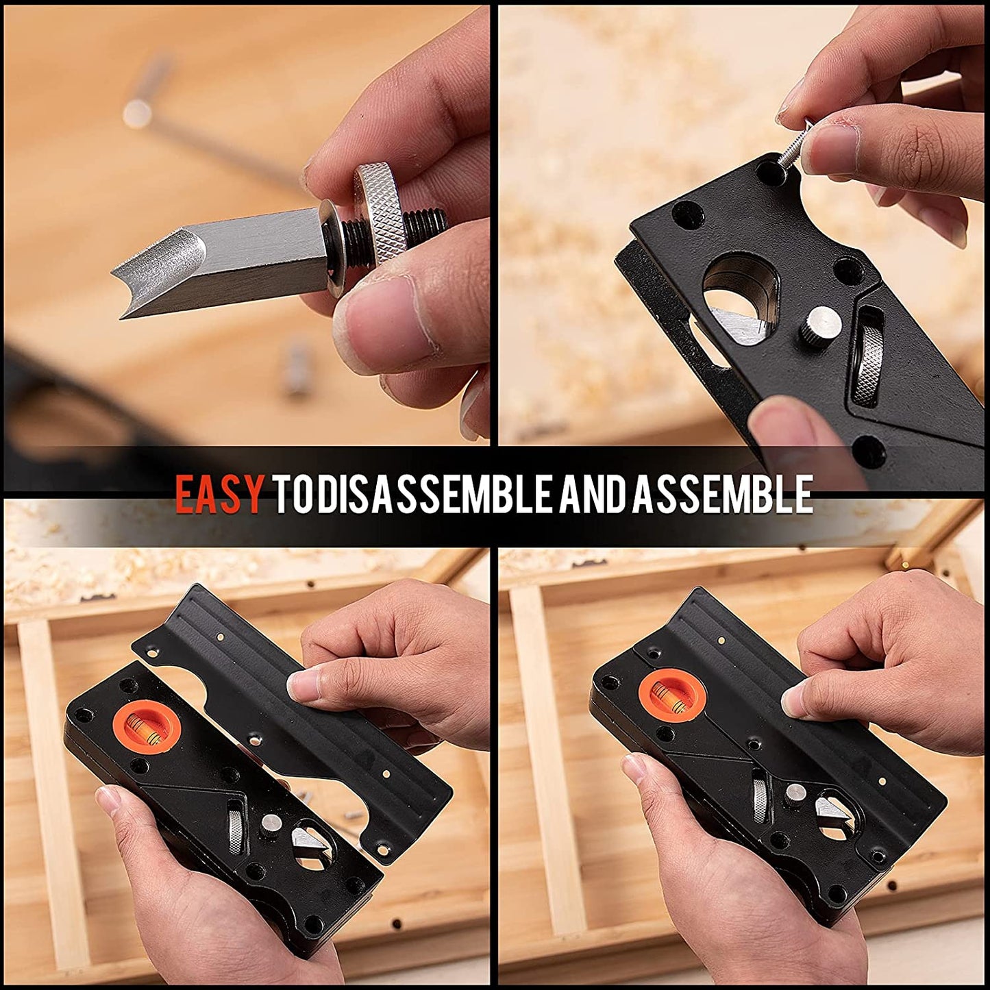 Woodworking Edge Trimmer Corner Flattener Tool