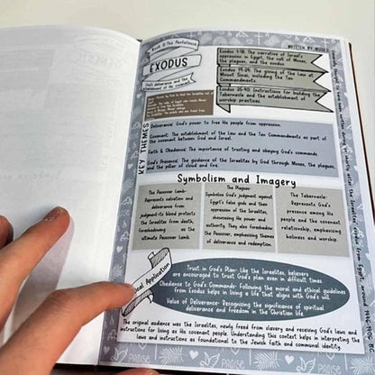 Daily Devotional Bible Study Notebook