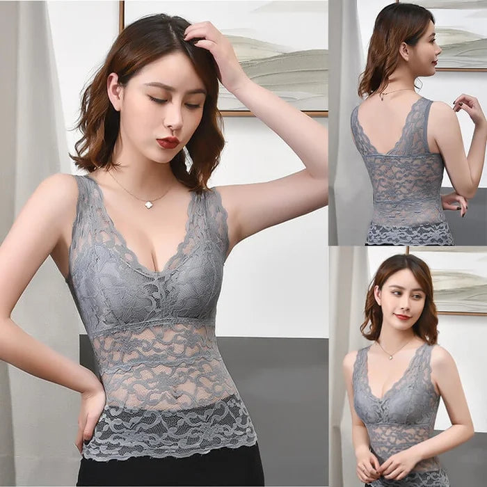 Fesara | Delicate Women's Lace Tank Top